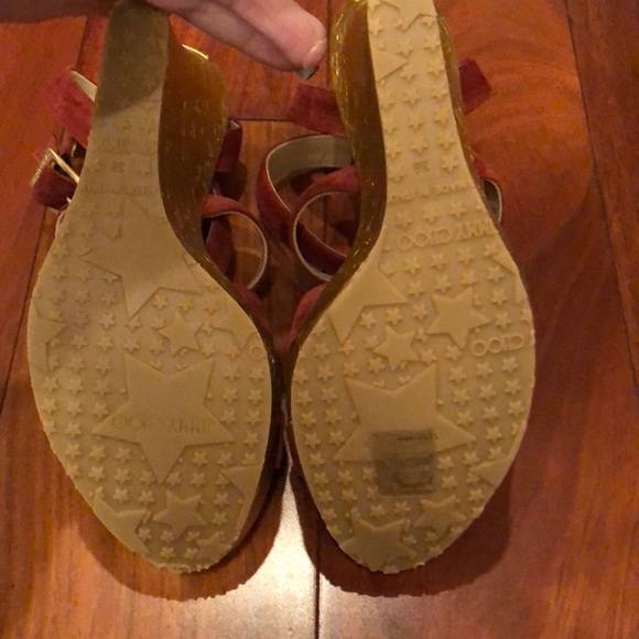 NWOT jimmy choo strappy platform SOLD - Picture 6 of 7